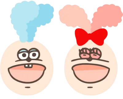 きくくんとねるちゃん